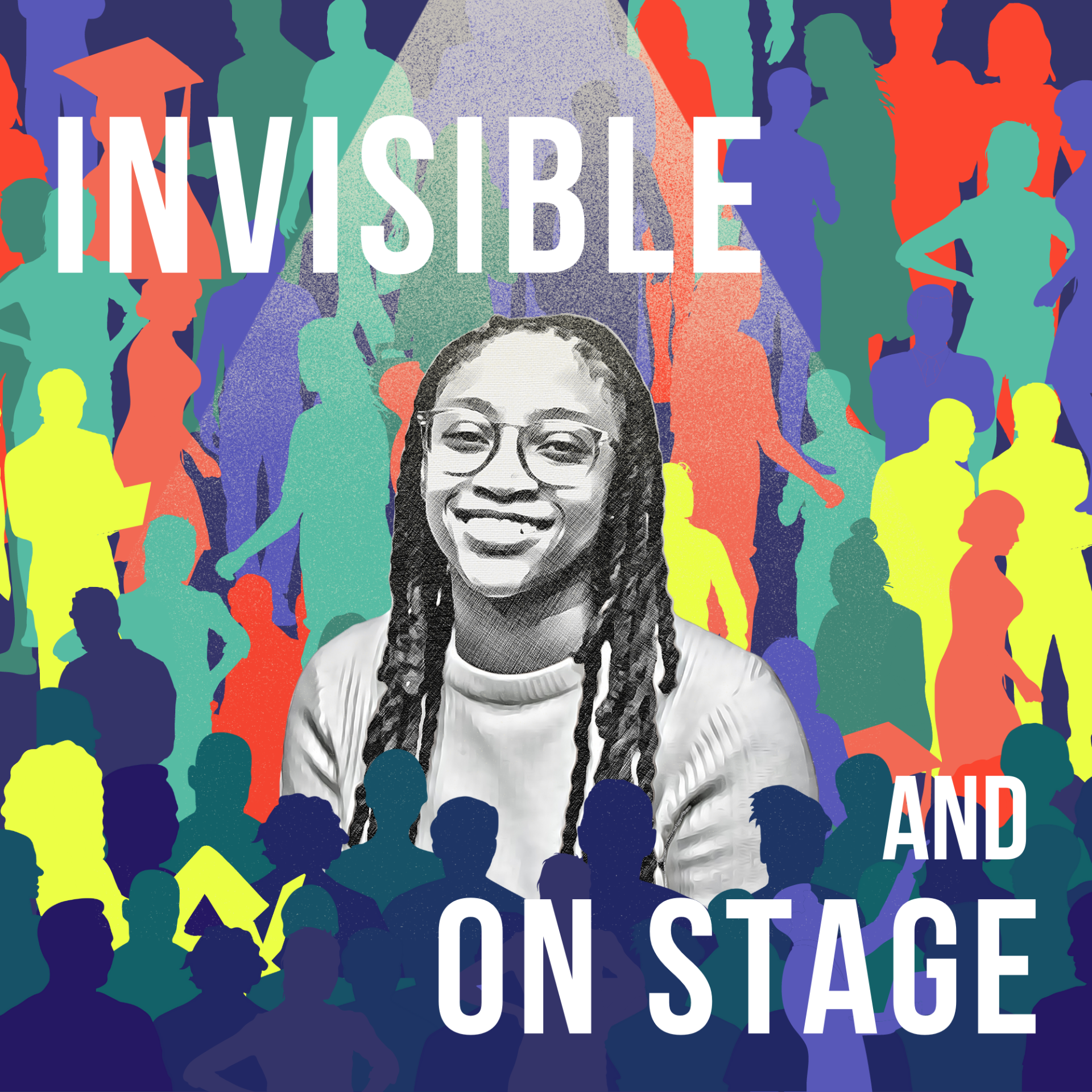 Invisible and On Stage cover logo